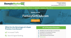 Desktop Screenshot of fantasygirlclub.com